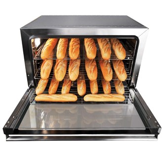Forno professionale a Convenzione Elettrico 3 Teglie 60x40