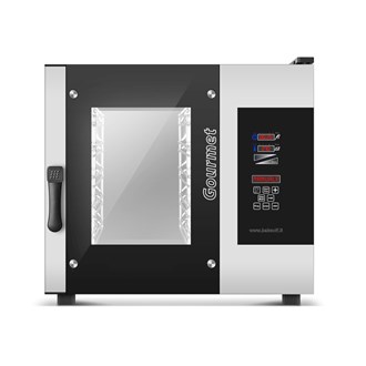 Forno convezione vapore 5 teglie GN1/1 potenziato