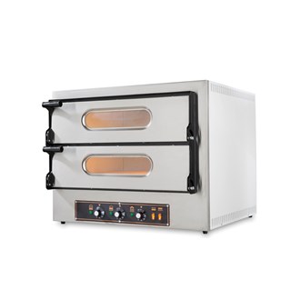 Forno elettrico pizza 2 camere di cottura 4,8 Kw