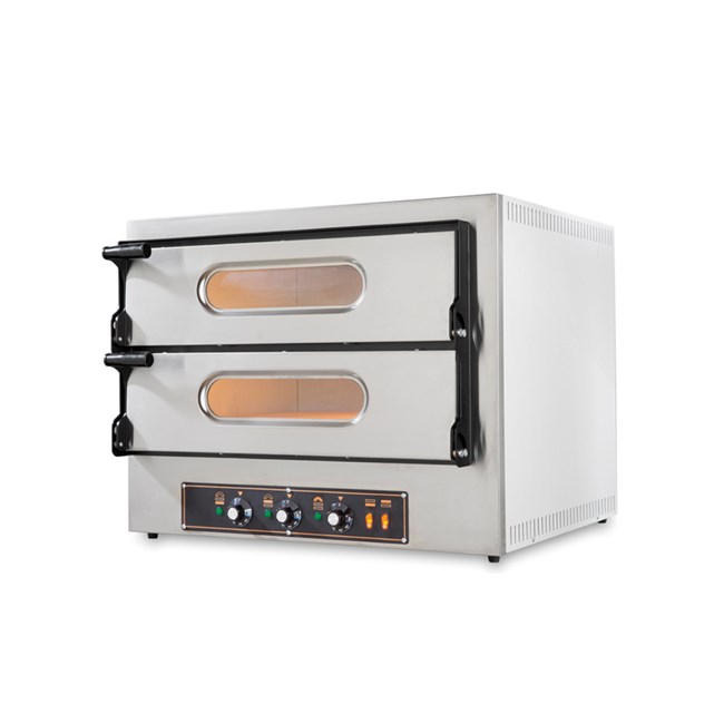 Forno elettrico pizza 2 camere di cottura 4,8 Kw