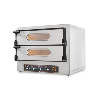 Forno elettrico pizza 2 camere di cottura 6,4 Kw