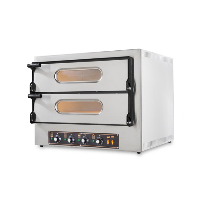 Forno elettrico pizza 2 camere di cottura 6,4 Kw