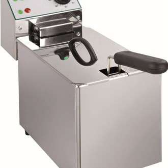Friggitrice professionale da banco una vasca 4 lt