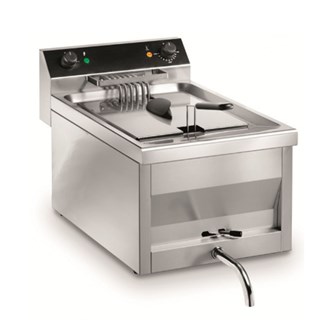 Friggitrice elettrica professionale da banco 12 lt