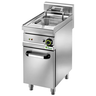 Friggitrice elettrica professionale 1 vasca 18 Lt