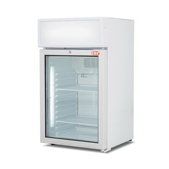 Frigo vetrina mini cof per bibite con cassetto luminoso  