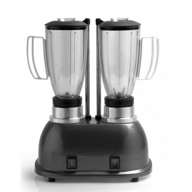 Frullatore professionale per bar doppio due velocità con bicchiere inox