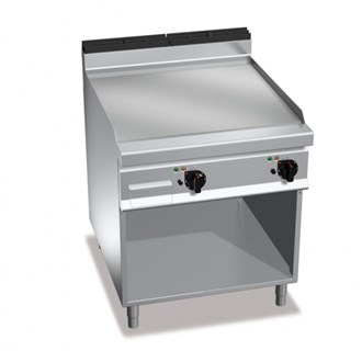 Fry top Professionale Elettrico piastra liscia