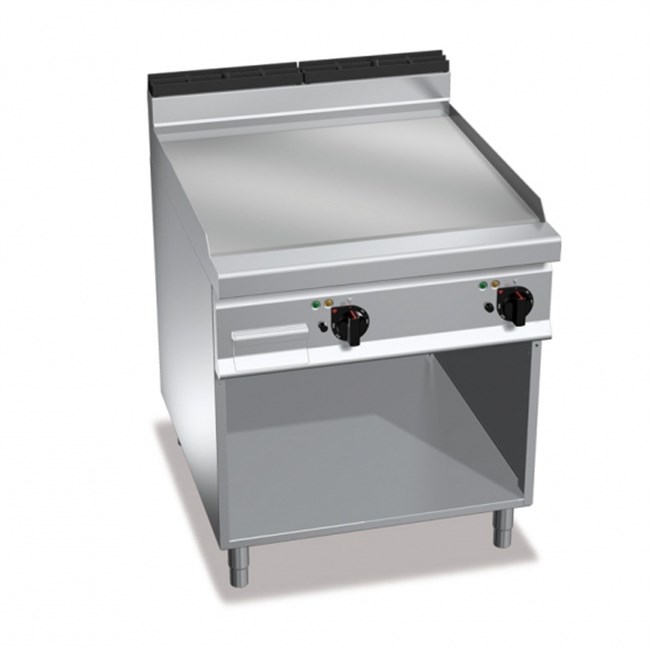 Fry top Professionale Elettrico piastra liscia