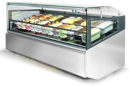 Vetrina Gelateria ISA Supershow 