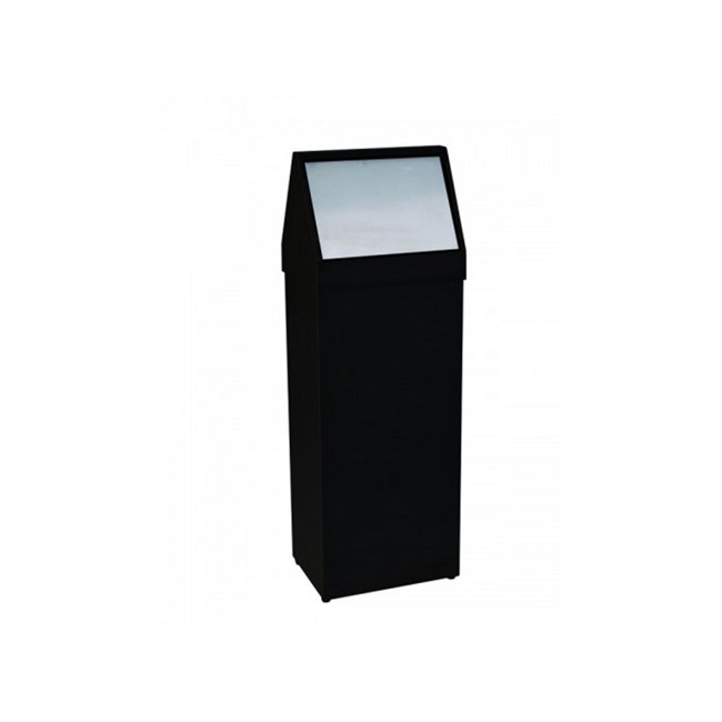 Gettacarte inox con sportello basculante 50 Lt