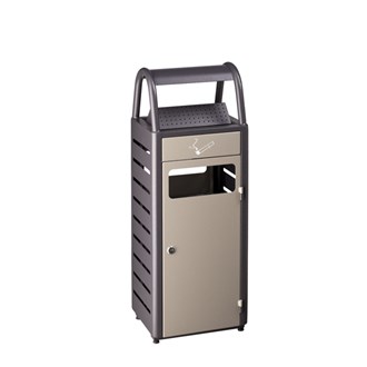 Gettacarte con posacenere da esterno 24Lt