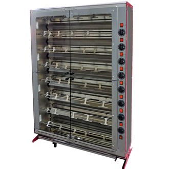 Girarrosto verticale elettrico ELBA 48 Polli