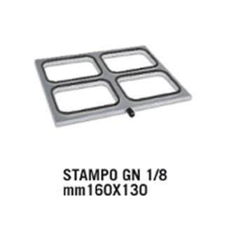 Stampo GN 160X130 per termosigillatrice