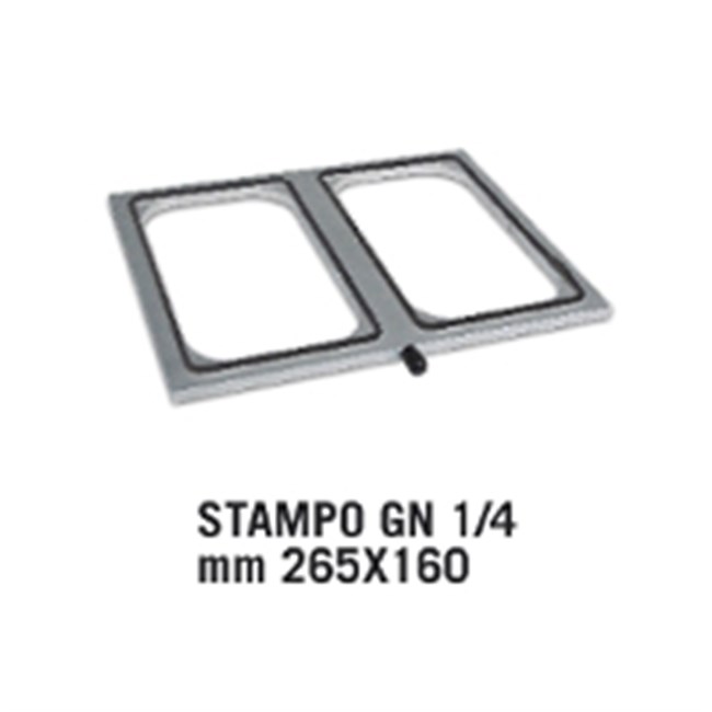 Stampo GN 265X160 per termosigillatrice