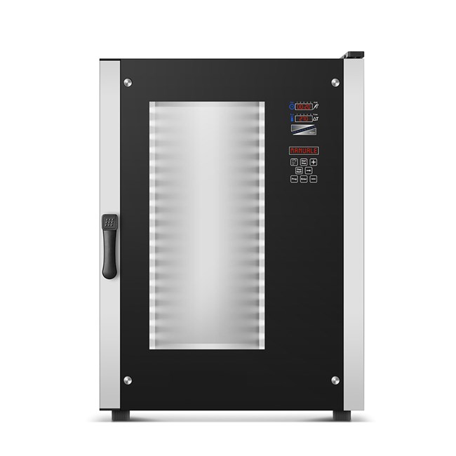 Forno per ristorante a convezione vapore 10 teglie GN1/1