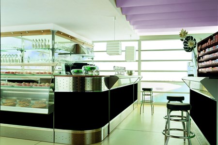 Tabaccheria con banco bar