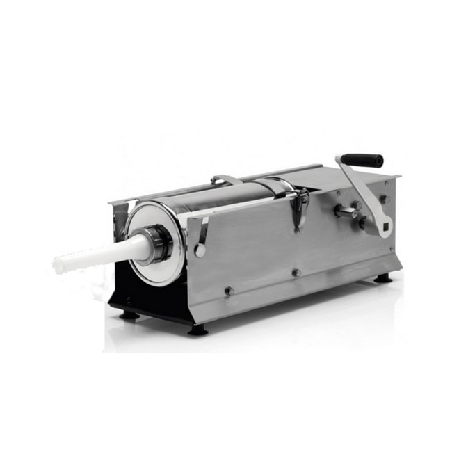 Insaccatrice professionale manuale orizzontale inox 14 litri
