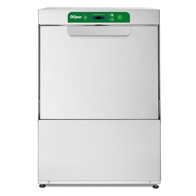 Lavabicchieri quadro 35 x 35 con dosatore brillantante