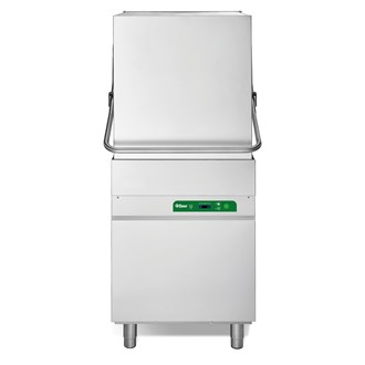 Lavastoviglie a capotta cesto quadro 50x50 dosatore brillantante detersivo e pompa di scarico