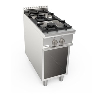 Cucina gas 2 fuochi su vano 9 kw L 40