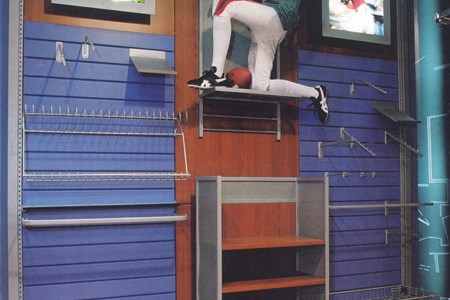 Parete arredo sportivo personalizzata
