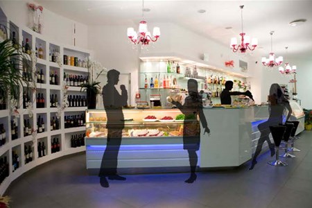 Arredamento bar moderno