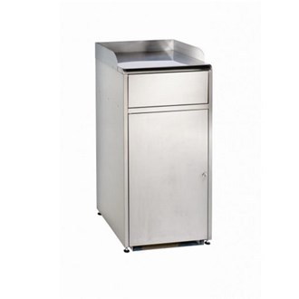 Pattumiera svuota vassoi inox AISI 430