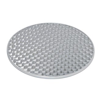Piano inox in acciaio Ø 80 cm