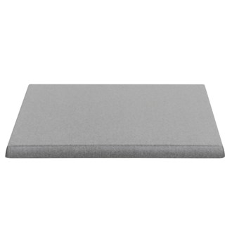 Piano alfa silk antracite 70 x 70 cm