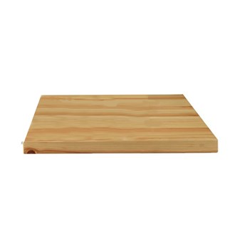Piano in legno di pino naturale 60 x 60 cm