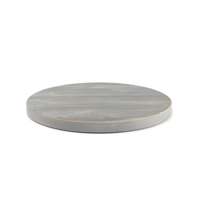 Piano in legno di pino grigio roccia Ø 70 cm