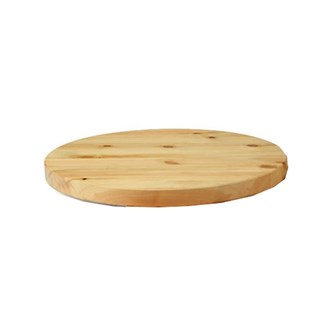 Piano in legno di pino naturale Ø 70 cm