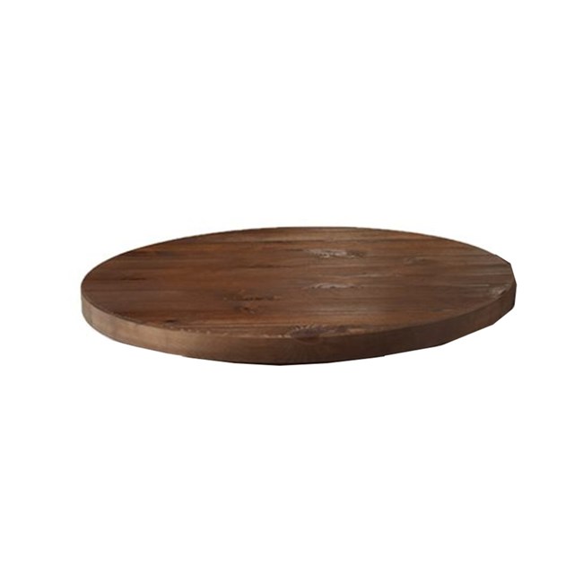 Piano in legno di pino noce moscata Ø 60 cm
