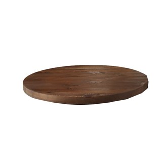 Piano in legno di pino noce moscata Ø 70 cm