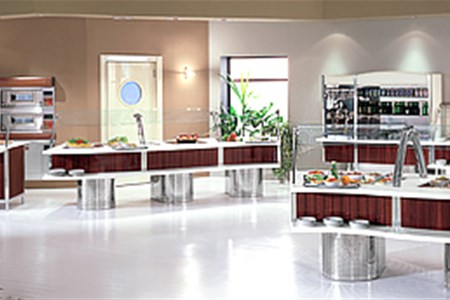 Arredamento componibile per ristorante