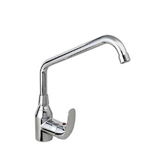 Rubinetto monoforo miscelatore con canna girevole “C”, ø20x250
