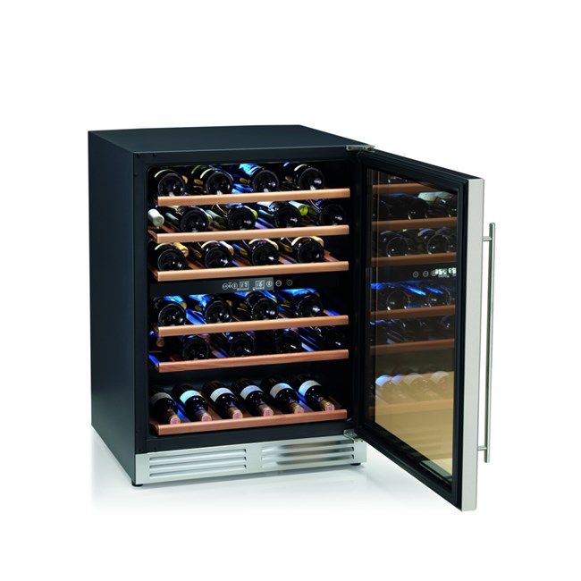 Cantinetta per vino professionale Nr. bottiglie 51 doppia temperatura