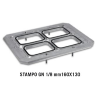 Stampo GN 160X130 termosigillatrice sottovuoto