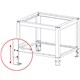 Supporto regolabile forno pizza TECPRO 6/66