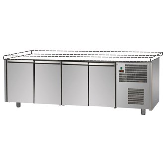 tavolo refrigerato p 600 4 porte senza piano