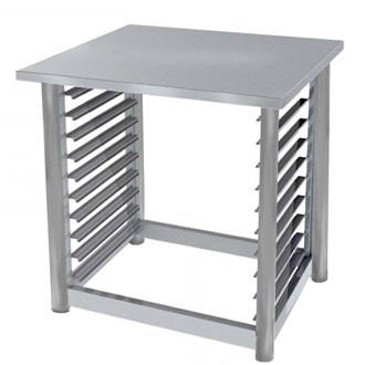 Tavolo inox portateglie GN 1/1 60x40