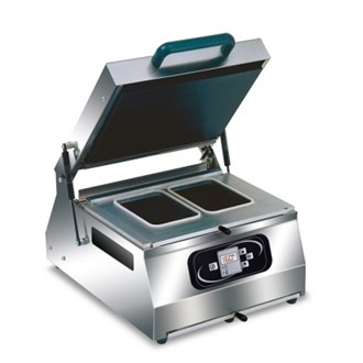 Termoconfezionatrice per vaschette alimentari 