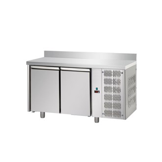 Tavolo refrigerato TN 2 porte e alzatina p 800 M