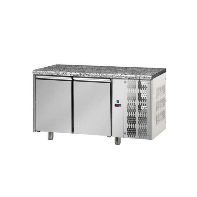 Tavolo refrigerato TN 2 porte piano in granito P 800 M