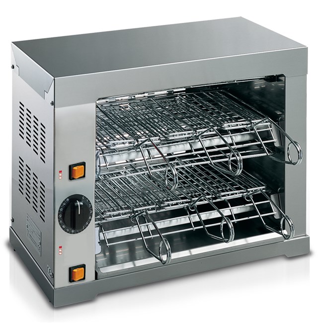 Fornetto in acciaio inox 6 pinze