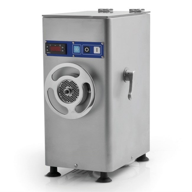 Tritacarne Refrigerato professionale Ø 82 mm gruppo macinazione acciaio inox