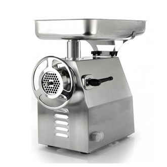 Tritacarne professionale carenato inox gruppo macinazione acciaio inox ø 98 mm monofase