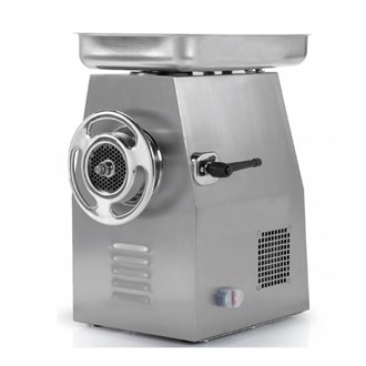 Tritacarne professionale carenato inox gruppo macinazione acciaio inox ø 98 mm trifase