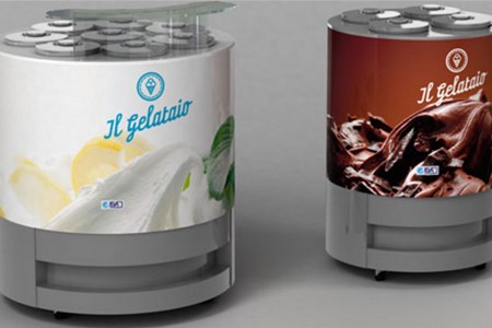 banco a pozzetti Il Gelataio